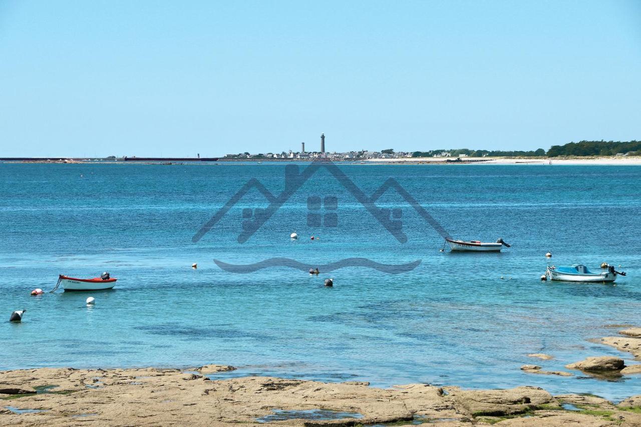 LocaLise au Guilvinec - A22 - Belle vue sur la mer, la piscine et le jardin - Tout à pied, plages, port, centre, commerces, marché - Wifi inclus - Animaux bienvenus - Linge de lit inclus Esterno foto
