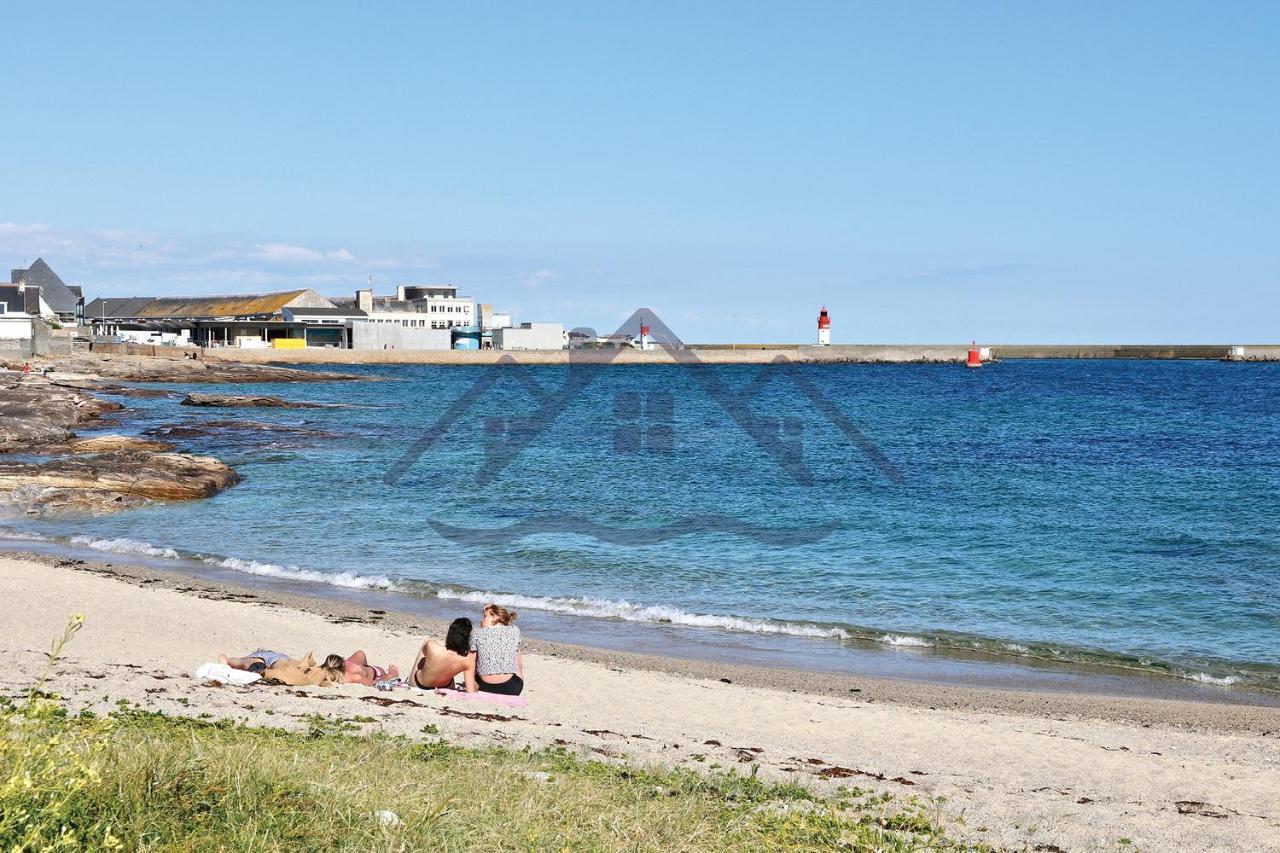LocaLise au Guilvinec - A22 - Belle vue sur la mer, la piscine et le jardin - Tout à pied, plages, port, centre, commerces, marché - Wifi inclus - Animaux bienvenus - Linge de lit inclus Esterno foto