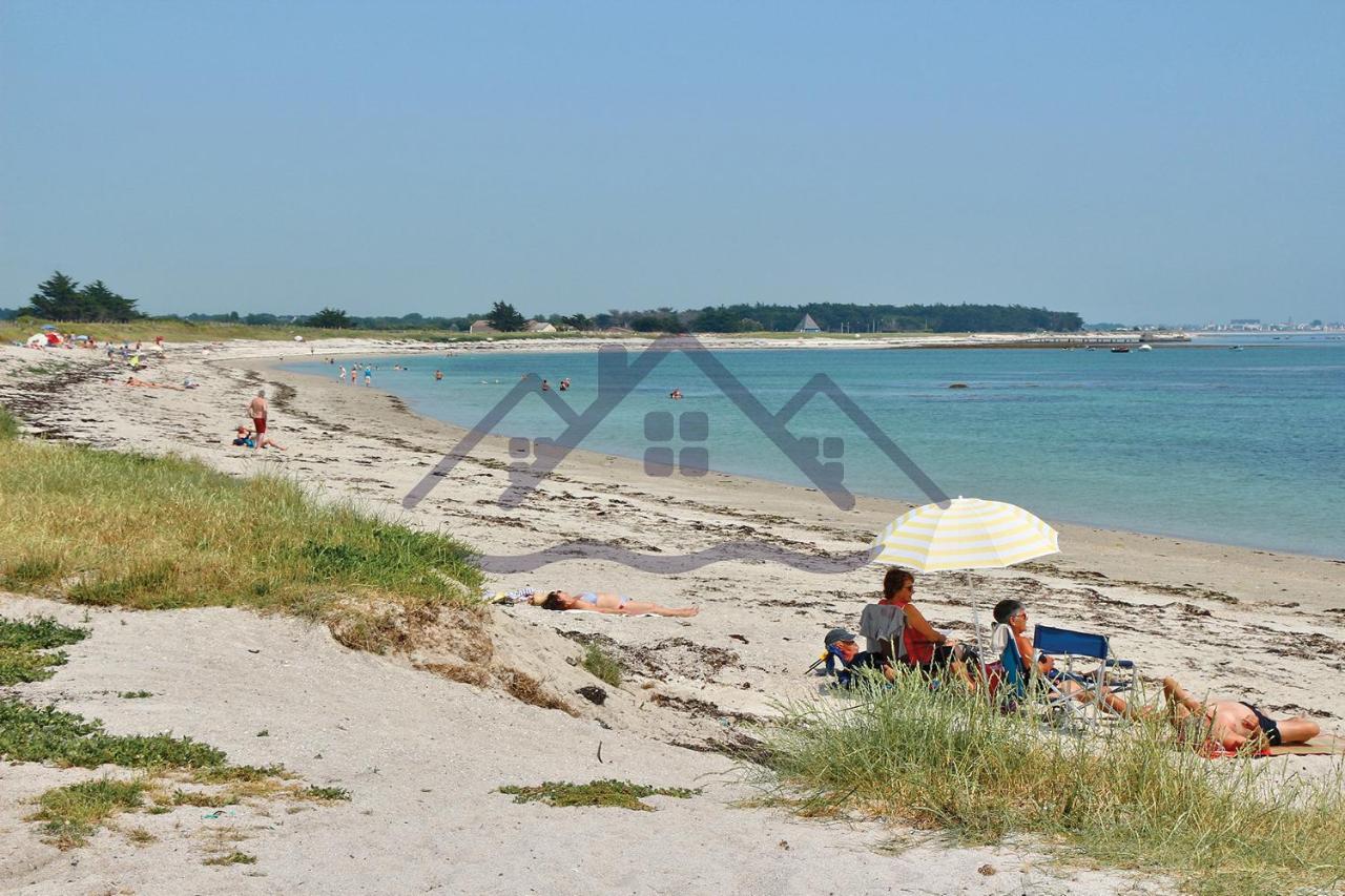 LocaLise au Guilvinec - A22 - Belle vue sur la mer, la piscine et le jardin - Tout à pied, plages, port, centre, commerces, marché - Wifi inclus - Animaux bienvenus - Linge de lit inclus Esterno foto